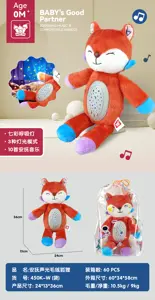 Soothing Sound and Light Plush Fox