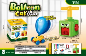 Green Monster Aerodynamic Balloon Car