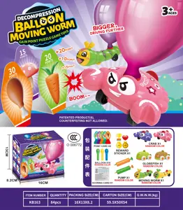 Power Stress Relief Balloon Intellectual Points Exercise Game Toy