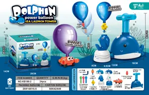 Little Dolphin Aerodynamic Balloon Car