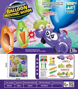 Power Stress Relief Balloon Intellectual Points Sports Game Toy