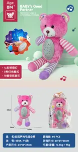 Soothing Sound and Light Plush Bear