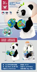 Talking Plush Boxing Panda