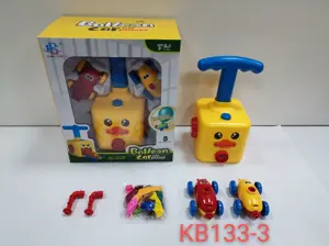 Yellow Duck Aerodynamic Balloon Car