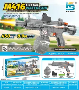 Upgraded High-End M416 Electric Light Water Gun