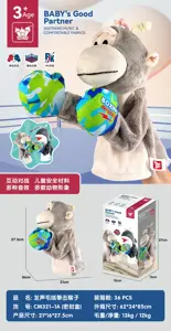Talking Plush Boxing Monkey