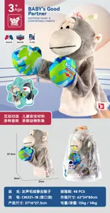 Talking Plush Boxing Monkey