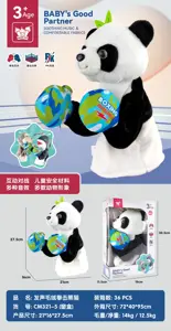 Talking Plush Boxing Panda