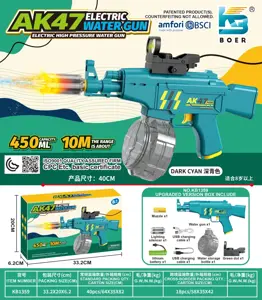 Mini AK47 Solid Color Electric Water Gun (High-End Version)