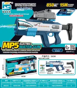 MP5 Automatic Water Suction Self-Priming Electric Water Gun with Dual Functions and Dual Modes
