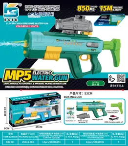 MP5 Automatic Water Suction Self-Priming Electric Water Gun with Dual Functions and Dual Modes