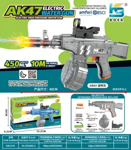 Mini Transparent Version AK47 Electric Water Gun