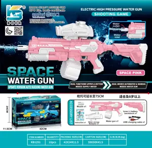 M416 Space Water Gun Upgraded Version Automatic Water-Absorbing Grenade Launcher with Dual Supply Modes, Semi-Automatic and Automatic, Water Capacity Over 1350ML
