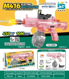 Mini M416 Transparent Electric Water Gun