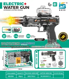 Ice Mouse Flashlight Cannon Electric Water Gun