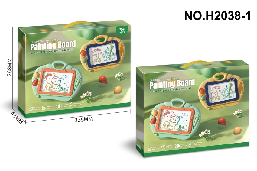 Apple Magnetic Color Writing Board