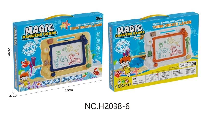 Little Ocean Magnetic Color Writing Board - No Legs