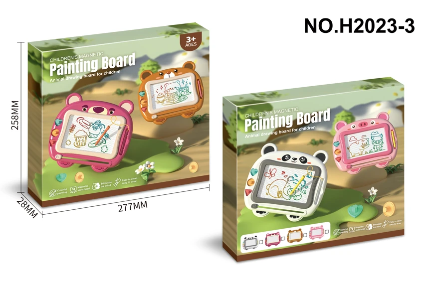 Cartoon Magnetic Color Writing Board