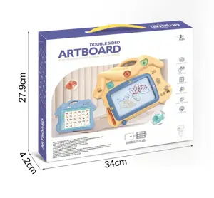 Double-Sided Magnetic Drawing and Touch-to-Speak Board