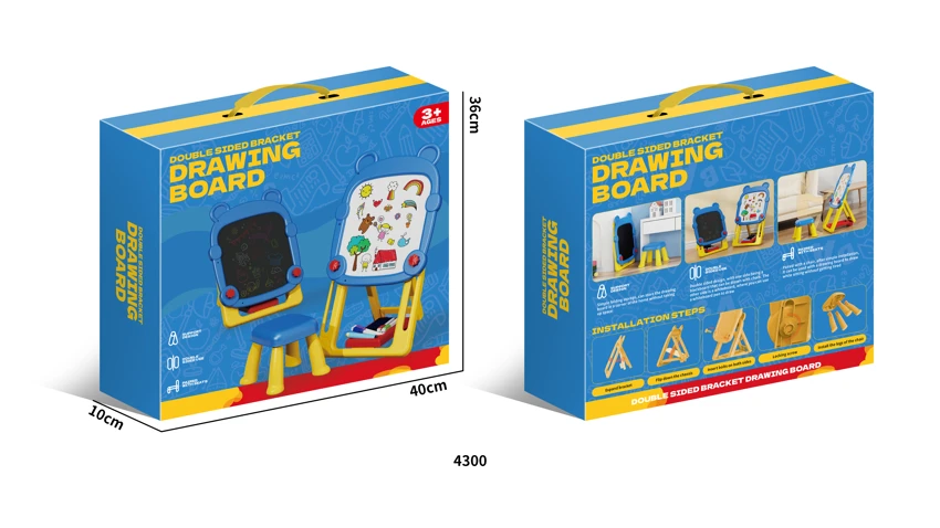 Children\'s Stand-Up Drawing Board - Blue