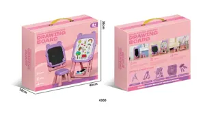 Children's Stand-Up Drawing Board - Pink