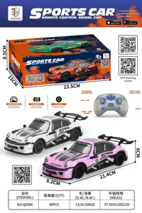 1:22 Porsche 964 LED-Lit 4WD Remote Control Car 2.4G