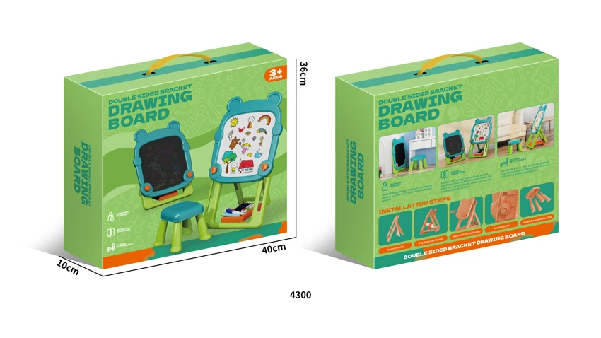 Children\'s Stand-Up Drawing Board - Green