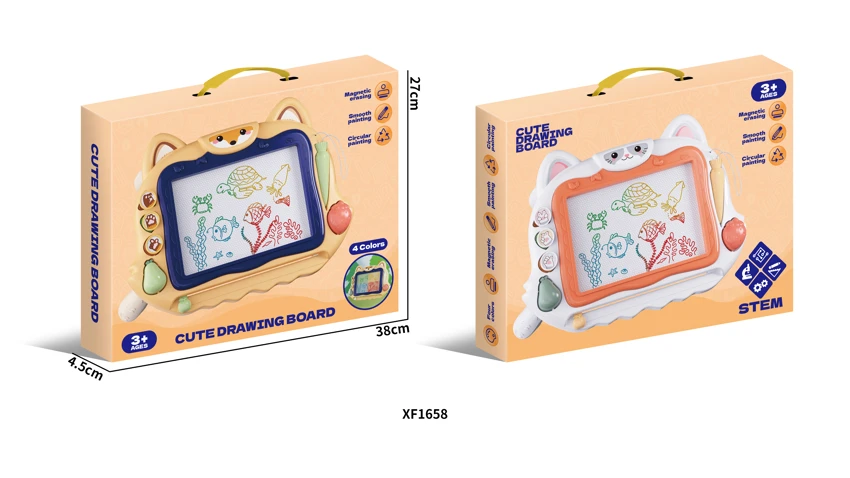 Cartoon Magnetic Colored Easel