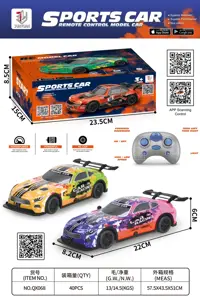 1:22 Scale Mercedes-Benz GT3 Light-Up 4WD Remote Control Car 2.4G