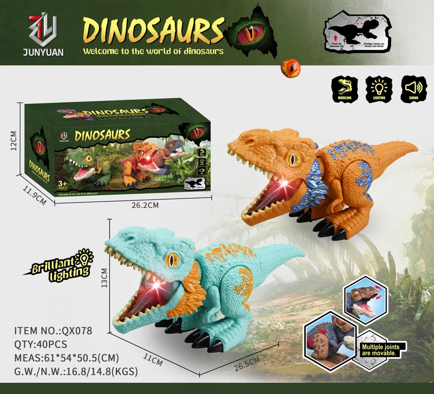 Chibi-Style Retractable Flame Dragon