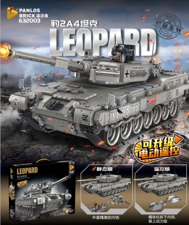 New version of the German Leopard 2 main battle tank