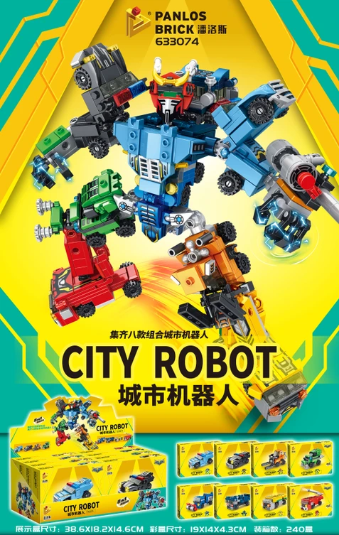 Car 2 transforms and combines directly into 8