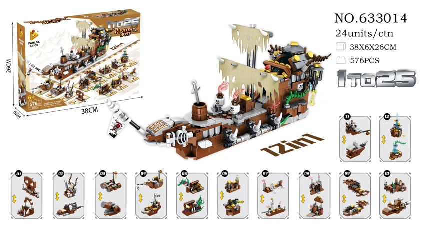 2 into 12 combination