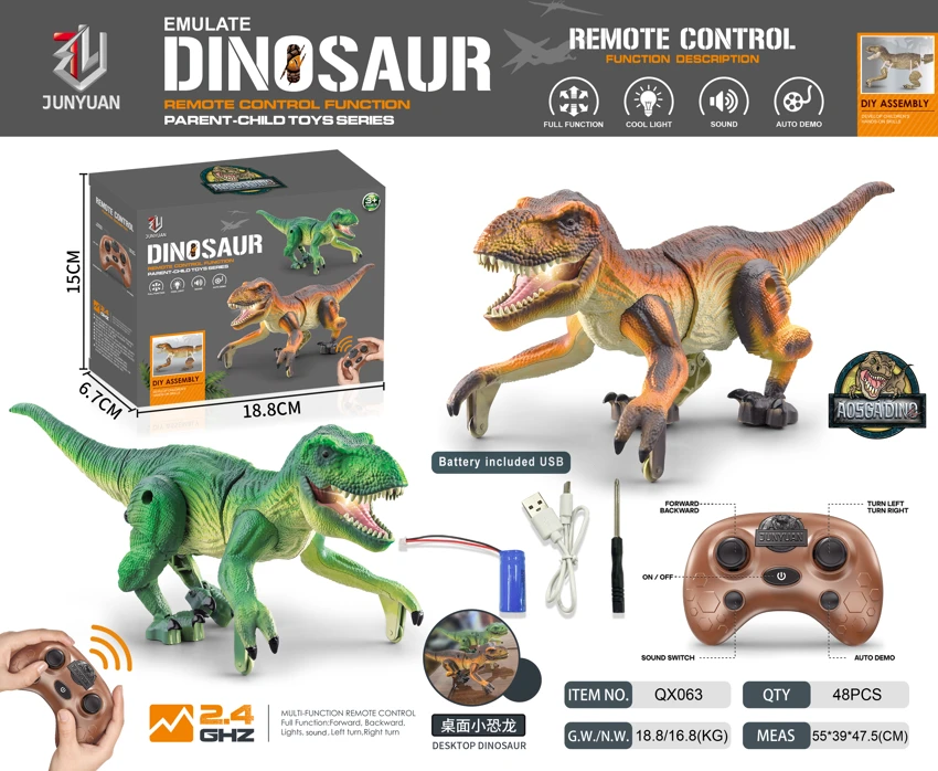 Desktop Mini Dinosaur (Smart Remote-Controlled Tyrannosaurus Rex)