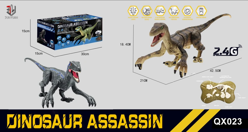 DIY Remote-Controlled Dinosaur (Smart Velociraptor)