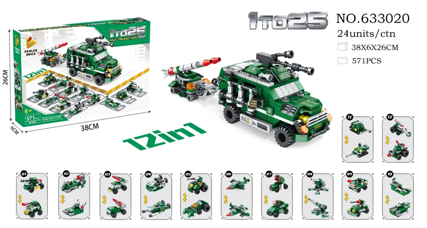 2 into 12 combination