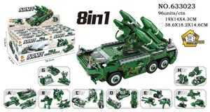 China's Hongqi Type 7 Missile Vehicle 3-in-1 8-combination