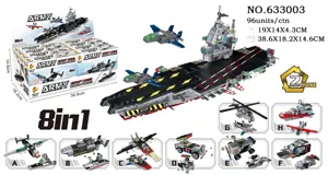 Nuclear-powered Aircraft Carrier 2 into Eight-in-One (Upgraded Version)