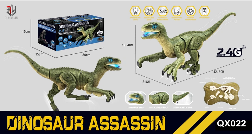 DIY Remote-Controlled Dinosaur (Smart Velociraptor)