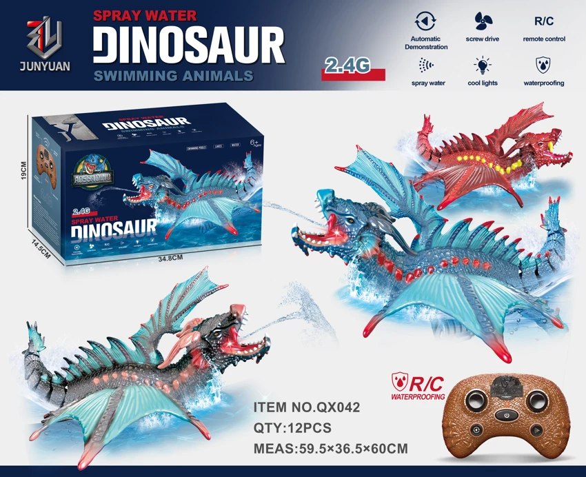 Remote-Controlled Diving Dinosaur