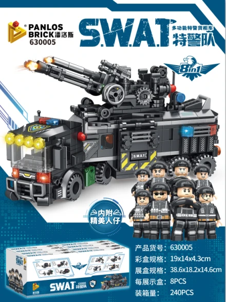 SWAT Team 8-in-1 Multi-Functional Combat Vehicle