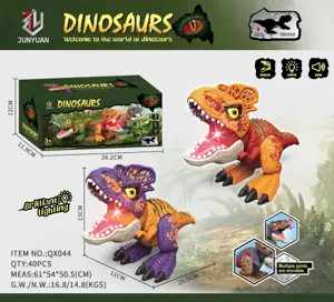 Chibi Cartoon Telescopic Double-Crowned Dragon