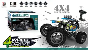 1:12 Scale Four-Wheel Aluminum Off-Road Vehicle