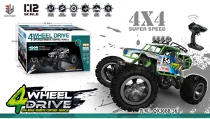 1:12 Scale Four-Wheel Aluminum Off-Road Vehicle