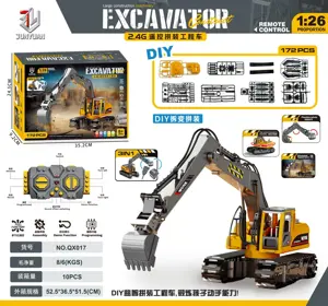 DIY Build 3-in-1 Construction Vehicle