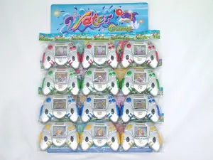 Silver-colored arcade machine（Hanging Board）