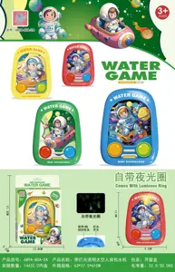 Transparent Astronaut Backpack with Light-Up Night Vision and Water Bottle Holder