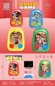 Transparent Nezha Backpack with Light-Up Water Bottle Holder