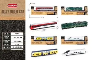 Alloy Train Model (Assorted 8-Piece Set)