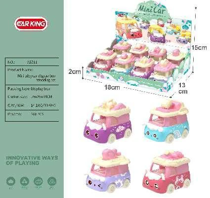 Miniature Die-Cast Car Wedding Display Box (English, 8 per box, 36 boxes per carton)